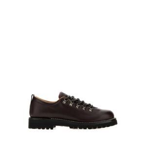 Church's Men Dark Brown Leather Snow Lace-Up Shoes